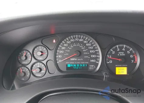 2003 Chevrolet Monte Carlo Ss из США, поврежденный, VIN 2G1WX12K739250915